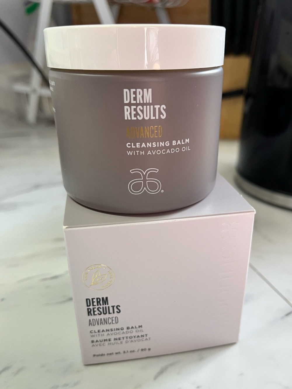 DermResults Advanced Cleansing Balm with avocado oil